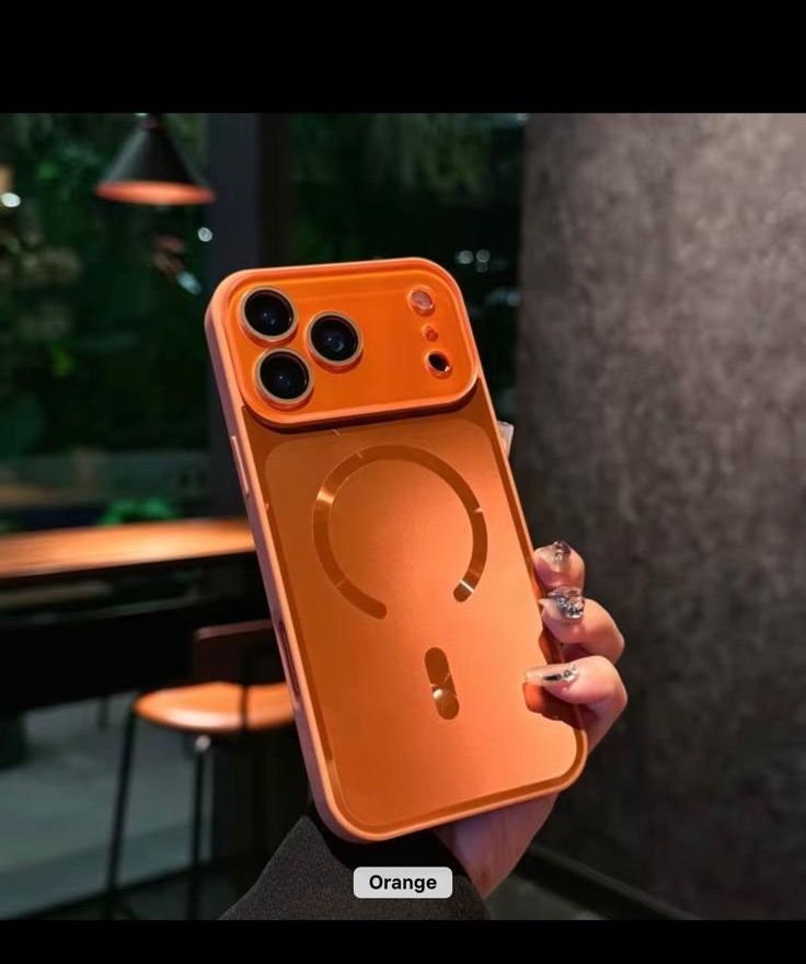 Matte armor case — orange